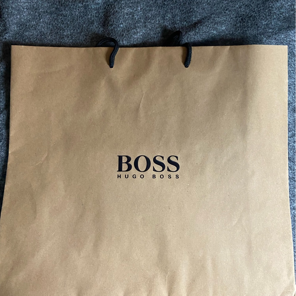 Hugo boss gift bag shop bag